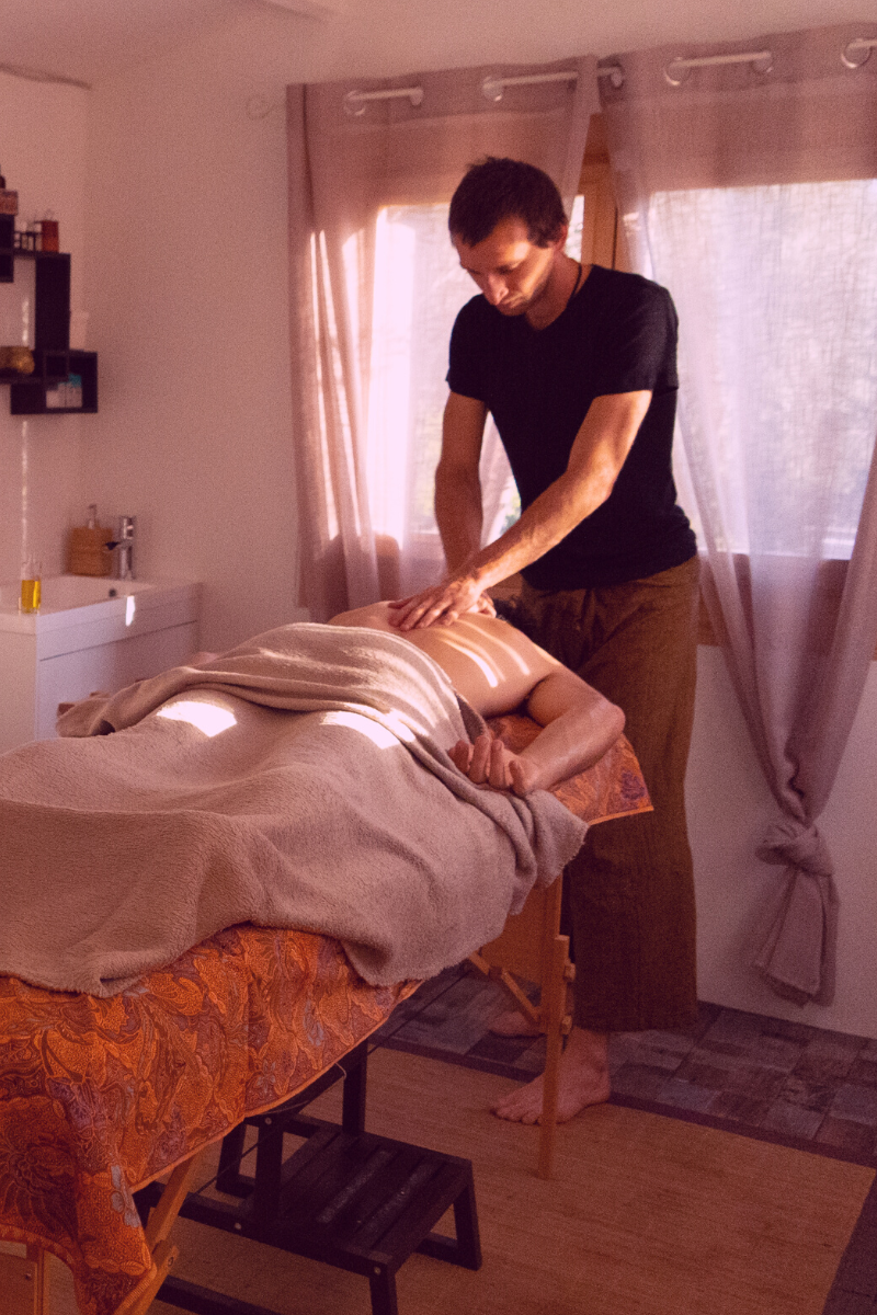 massage signature à l'huile réalisé par Julien Henry